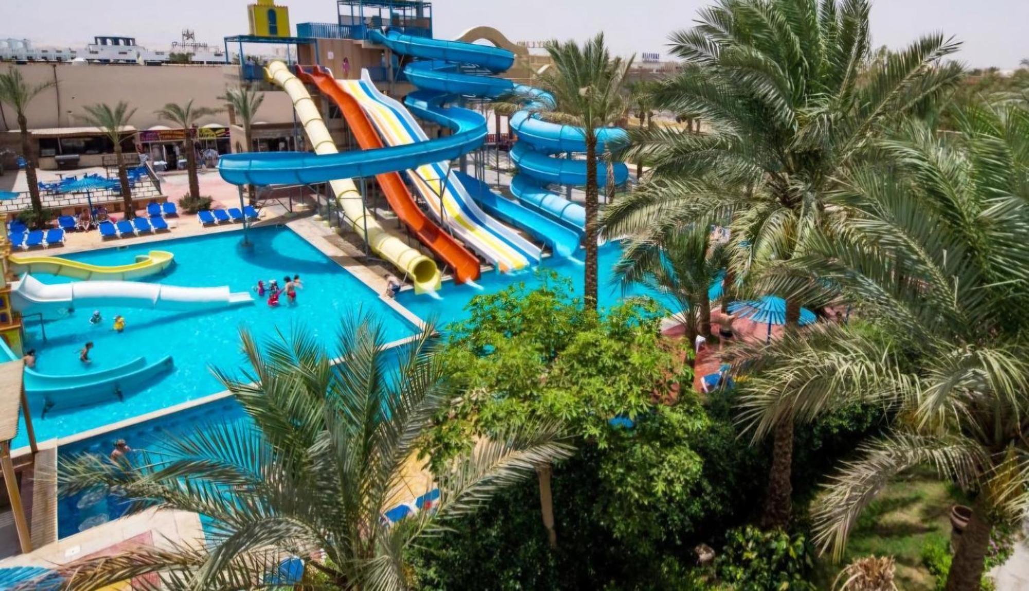Mirage Bay Hotel & Aquapark All-Inclusive Хургада Экстерьер фото