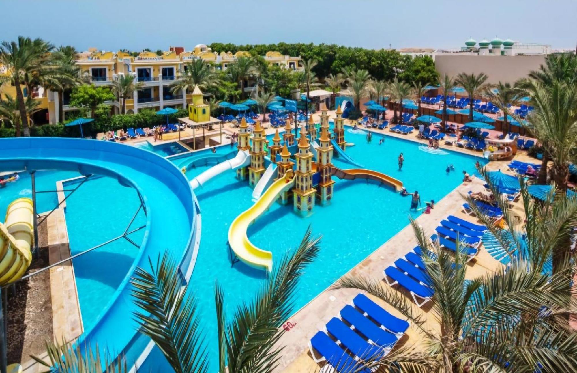 Mirage Bay Hotel & Aquapark All-Inclusive Хургада Экстерьер фото